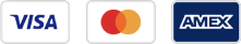Visa, Mastercard, American Express